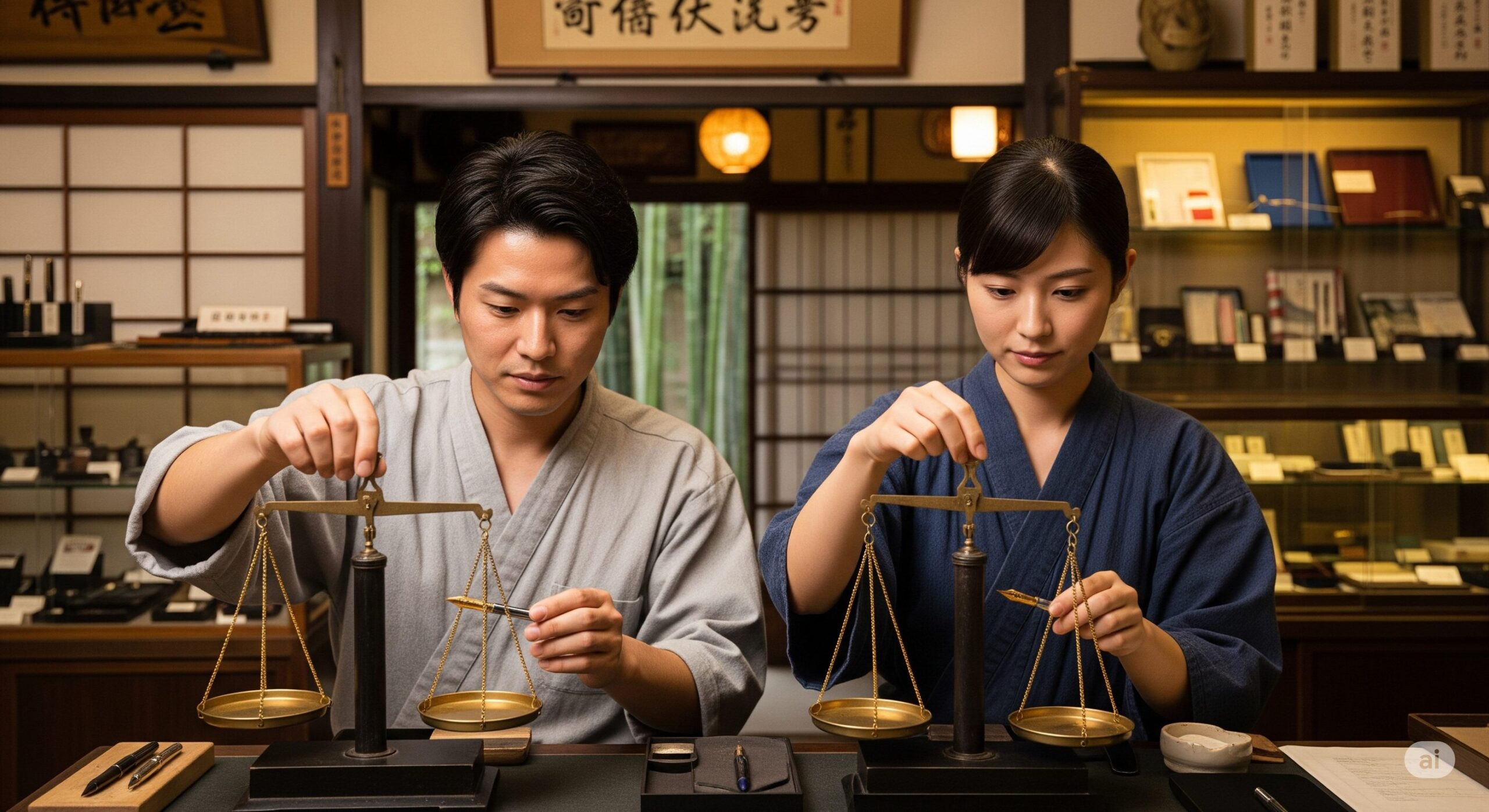 【衝撃】万年筆のペン先の「金」の重さは何グラム？驚きの真実