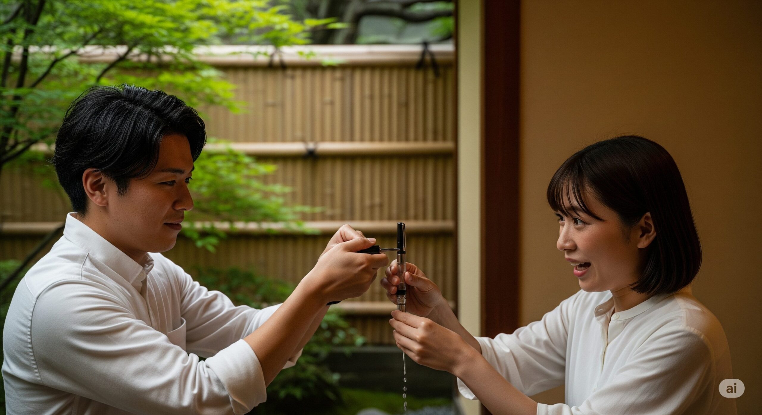 【緊急】万年筆のコンバーターに水が入った！対処法と予防策を解説
